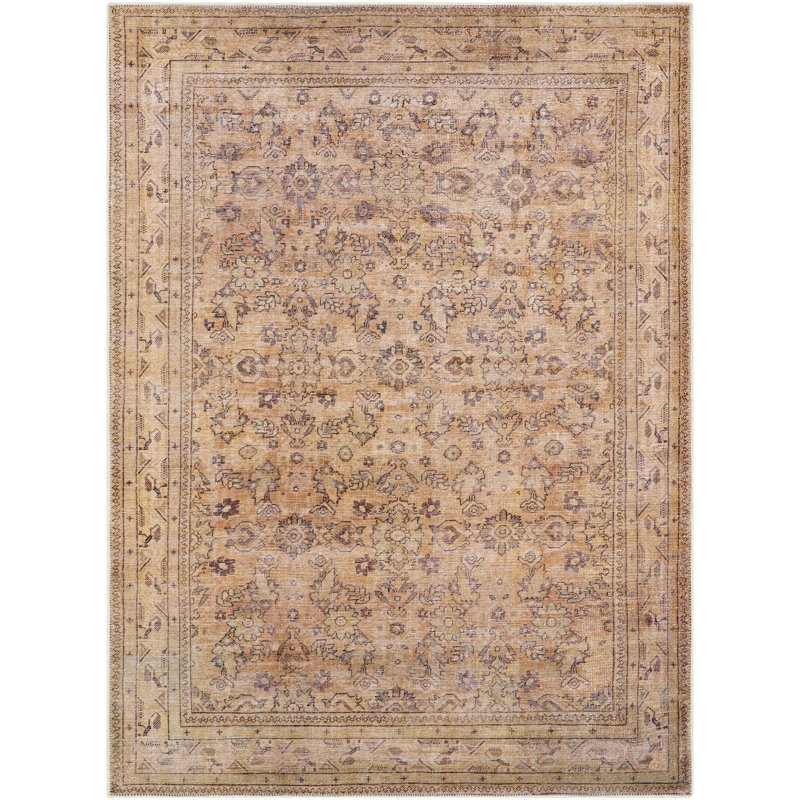 Hemmer Machine Washable Indoor Area Rug, Rectangle 7'10" x 10'2"
