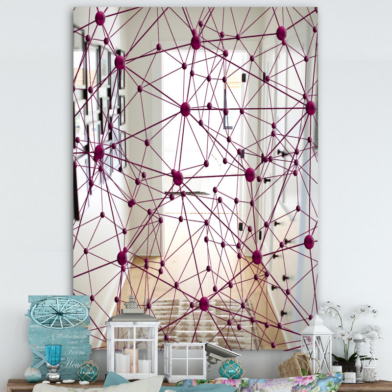 Miroir d'appoint circulaire 3, H 39,4 po x l 29,5 po