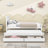 Kids Twin with Trundle with Drawers-996274423