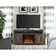 Whittier Electric Fireplace TV Console for TVs up to 60"