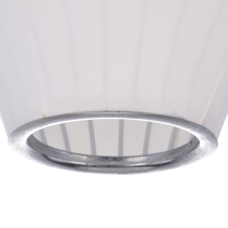 Luminaire suspendu lanterne sculpturale 1 lumière, H 12,59 po x l 11,81 po x P 11,81 po