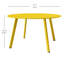 Round Metal Outdoor Coffee Table , 70cm cm W 70cm cm D-1173008733