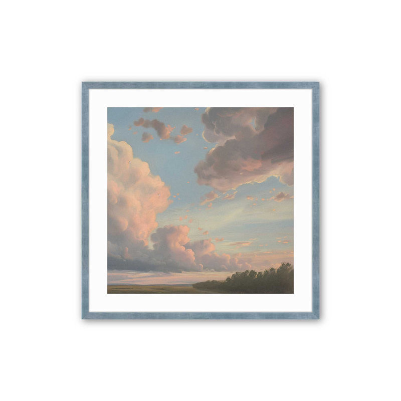 Brilliant Skies II, reproduction, Cadre électrique ciel électrique, H 13,5 po x l 13,5 po