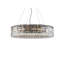 Luminaire suspendu cylindrique unique à 1 lumière
