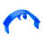 8-Shaped Trampoline Enclosure Pole Clamps/Brackets/U-Bolts for Poles up to 1" Legs up to 1.5" Diameter