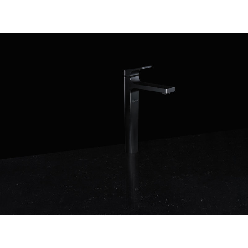 Ode Single Handle Tall Lavatory Faucet, Black