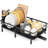 Dish Drainer Rack Kitchen - Adjustable Dish Rack, Foldable Dish Drying Rack with Removable Cutlery Holder Swivel Drainage Spout, Anti-Rust Plate Rack