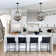 5-Light Dimmable Globe  Chandelier