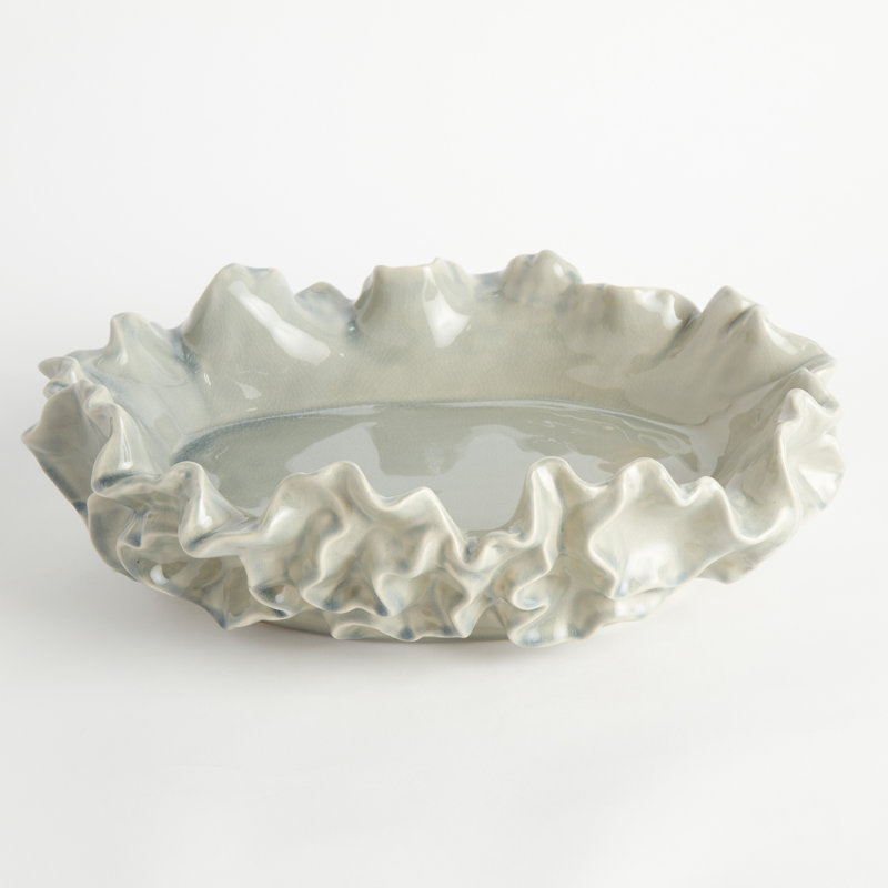 BOL DÉCORATIF CAMILLA LARGE, Bleu clair, Grand
