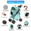 Foldable Pet Stroller-101128836
