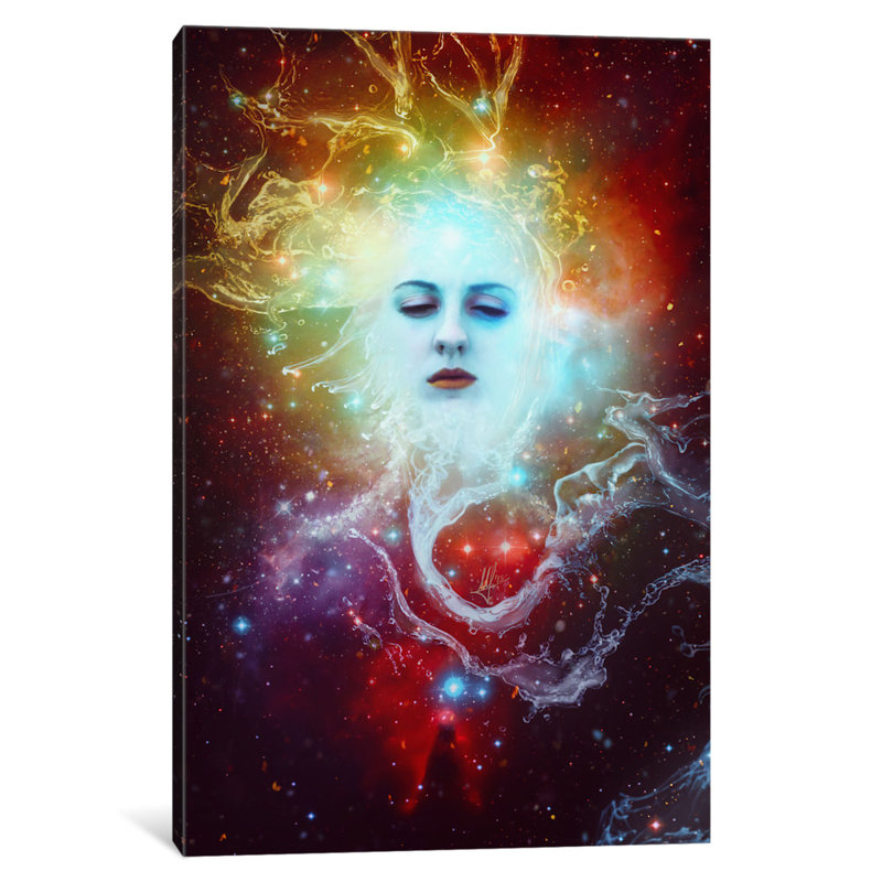 «Conscience», impression sur toile, H 12 po x l 8 po x P 0,75 po, Toile tendue, Pas de tapis