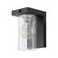 Matte Black Outdoor Sconce