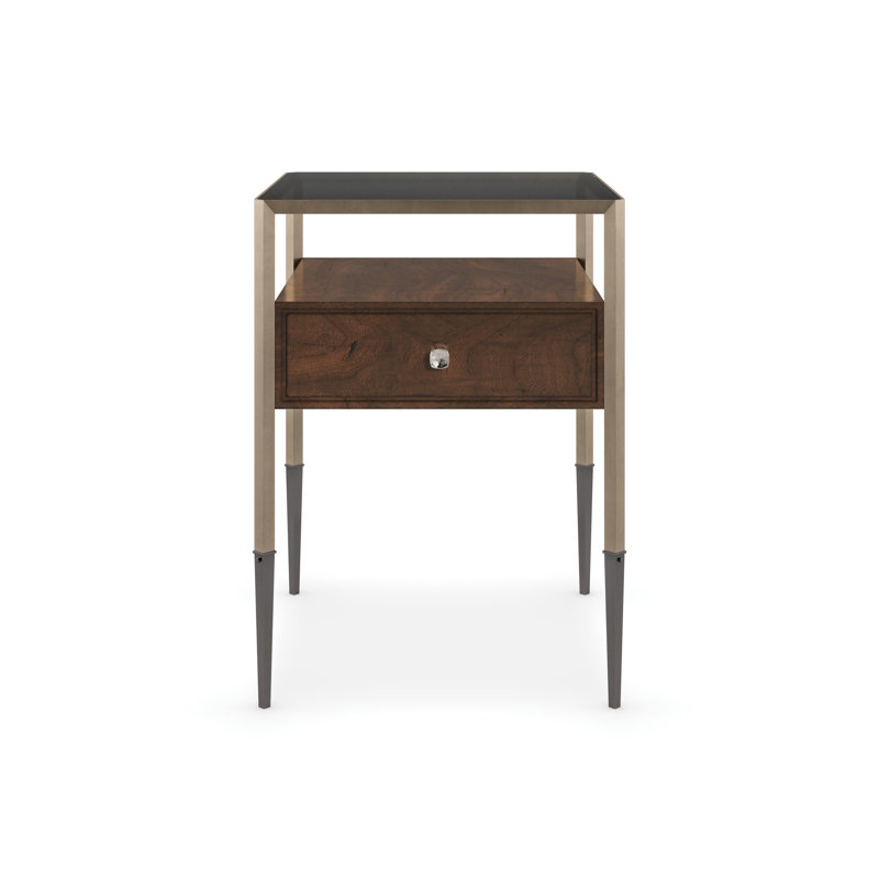 Glass End Table