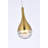 Carilyn 1 - Light LED Teardrop Pendant-743247129