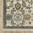 Eldyn Floral Oriental Ivory/ Multi Area Rug-1650810143