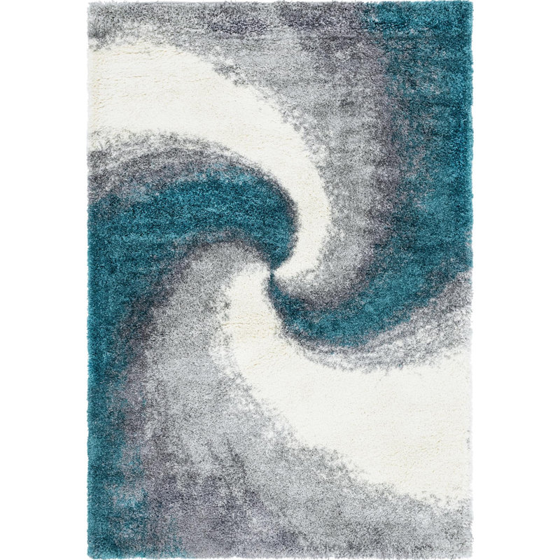 Dalpe Abstract Indoor Rug, Rectangle 6' x 9'