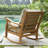 Brunswick Teak Outdoor Rocking Chair with Cushions-1057013900