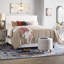 Lit tapissier standard en coton Marquise-1264077284-1264076815