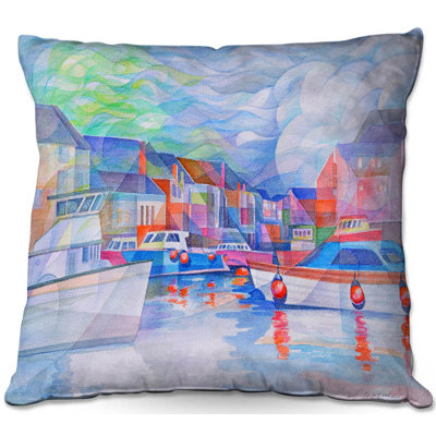 Couch Harbor Somewhere Throw Pillow