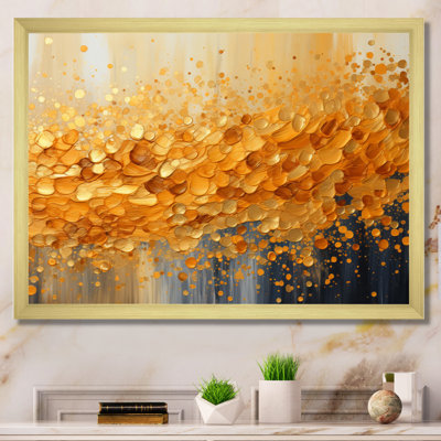 Golden Radiance I - Abstract Landscapes Wall Art