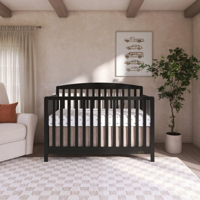 Harriet Bee Hirotaka 5 In 1 Convertible Crib -  E47BE2D09FD14B4C831321BD4B29F51E