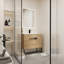Meuble-lavabo de 36 pouces avec lavabo, meuble-lavabo autoportant ou flottant
