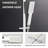 Thermostatic Shower Faucet with Rough in-Valve