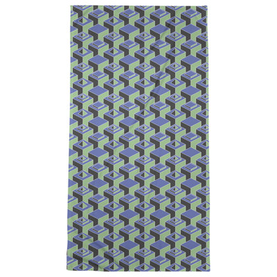 Serviette de plage classique gratte-ciels