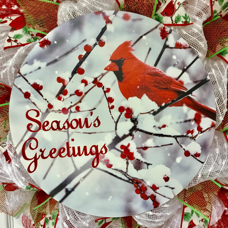 Couronne de cartes de vœux Seasons