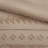 2 PC Chenille Oversized Comforter Set Tan