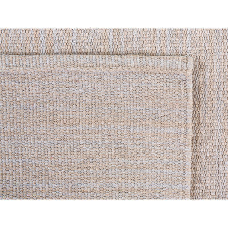 Derince Solid Colour Cotton Area Rug, Rectangle 80 x 150cm