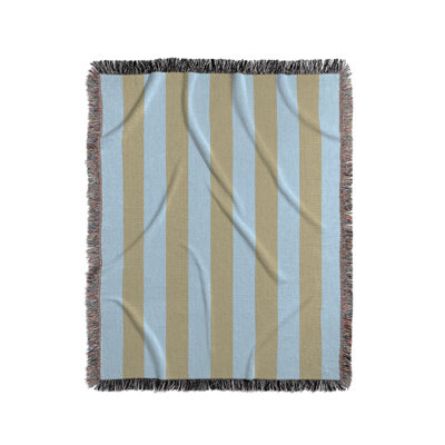 Lynch Abstract Cotton Blend Blanket Throw