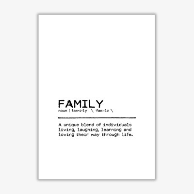 Family Unique - Print