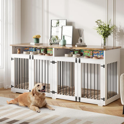 Meuble-cage pour chien