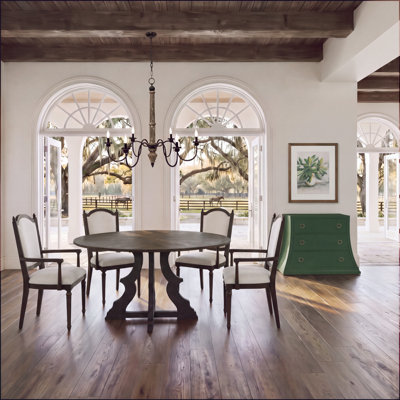 Fauteuil Winthorpe, blanc délavé
