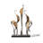 Luxury-sleek resin decorations