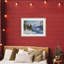 «Winter Mountain Lake», impression sous verre encadrée, design par Petal Prints Design-1005661772-1005661775