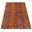 Tapis unique en laine noué à la main nouvel âge Shalimar 6 pi 1 po x 9 pi 1 po orange