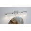 Ayushma Dimmable Crystal LED Bathroom Vanity Light with Glass Shade-895778702-891656358