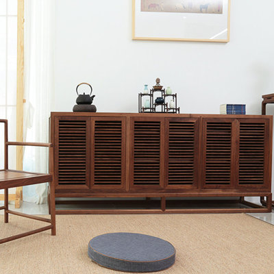 New Chinese-style entrance hall storage cabinet