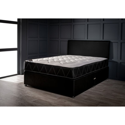 Palgrave Upholstered Bed with Mattress