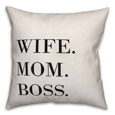  Coussin Wife Mom Boss