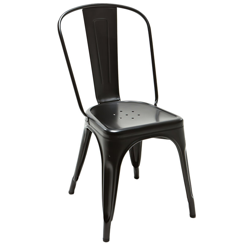 Chaise d'appoint Foxborough, Noir