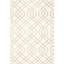 Tibetan White Geometric Rug-1410180183