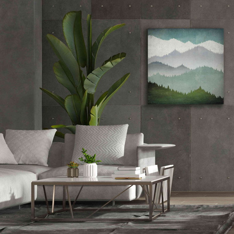 'First Snow' by Ryan Fowler, Giclee Canvas Wall Art, 37" H x 37" W