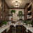Oval Office 4-Light Semi-Flush Mount Light