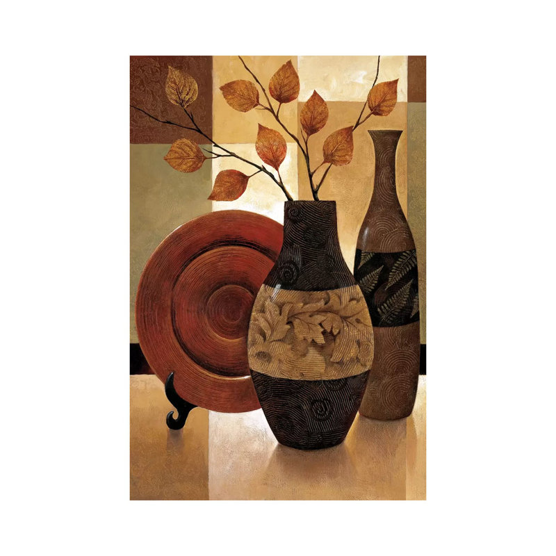 Nature's Patchwork I by Keith Mallett - Wrapped Canvas Painting, 30.48 cm H x 45.72 cm W