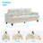 56" Modern Upholstered Sofa, 3 Seater Sofa Couch With Deep Seats, Comfy Couches For Living Room, Bedroom, Apartment And Office-122083492
