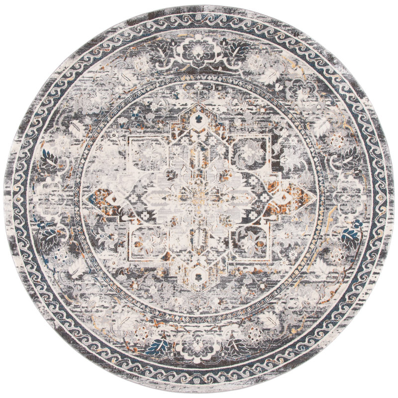 Tapis oriental performance Willena, Rond 6 pi 7 po