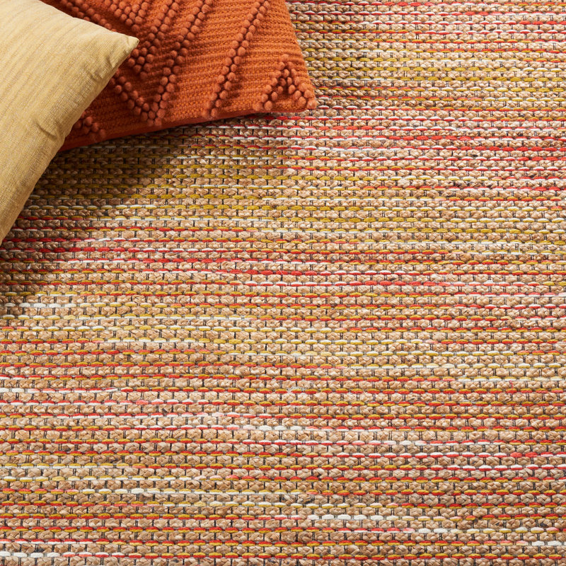 Hctor Hand Loomed Performance Striped Rug, Rectangle 8' x 10'